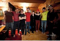 The hole group with landlady Perly Eikås