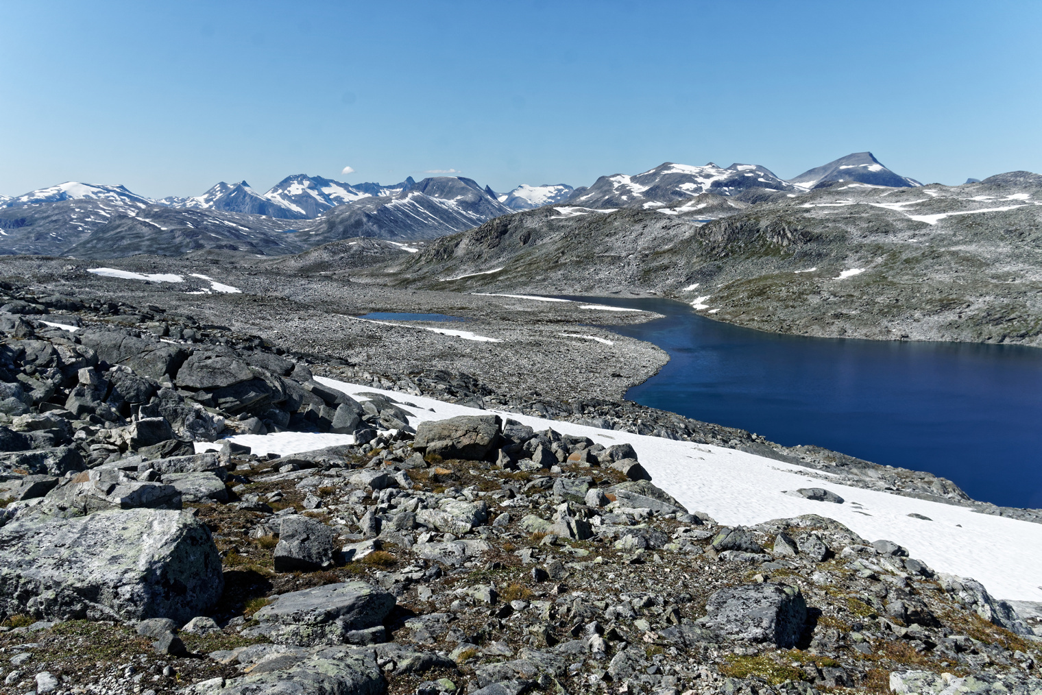 Frå Trollvassosen i Eikesdalsfjella