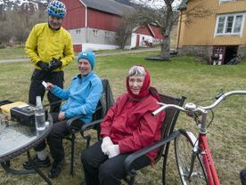 Eldste deltakar, 90 år gamle Jenny Øverås.